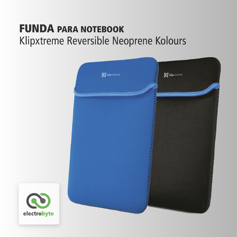 Funda Notebook Klipxtreme Neoprene Reversible Kolours 15,6¨