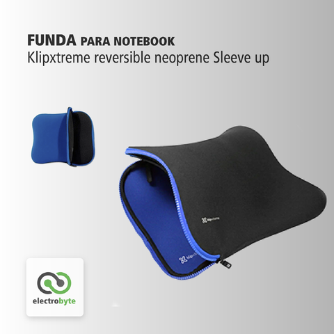 Funda Notebook Klipxtreme Neoprene Reversible Sleeve up