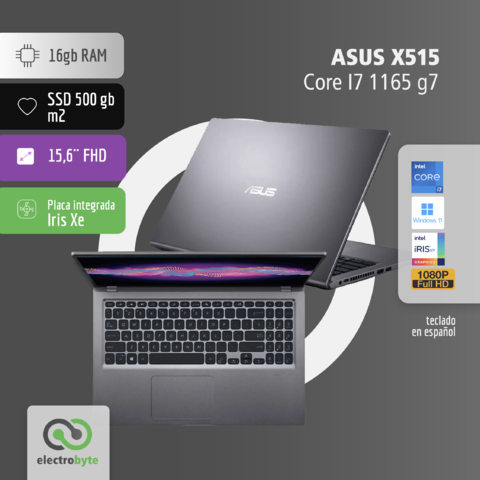 ASUS x515 Core i7 1165g7