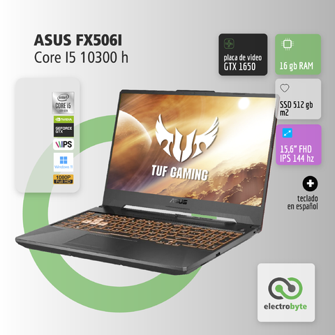 ASUS FX506I core i5 10ma