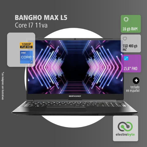 Notebook BANGHO MAX L5 Core I7 11VA