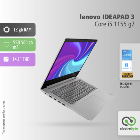 Notebook ideapad 3 - core i5 11va