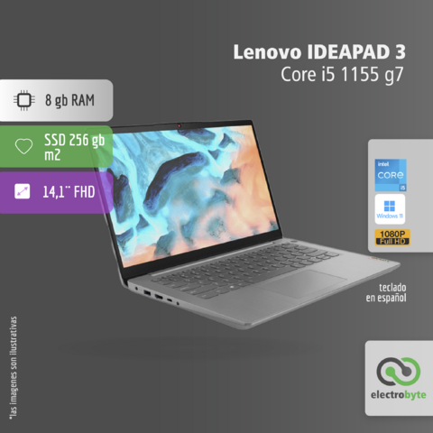 Notebook ideapad 3 - core i5 11va