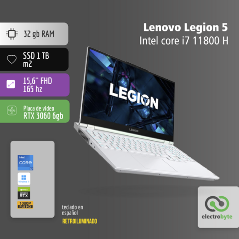 Lenovo Legion 5 - Intel Core i7 11800 H