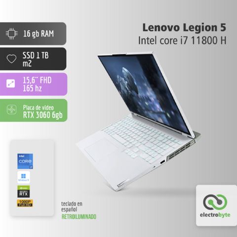 Lenovo Legion 5 - Intel Core i7 11800 H