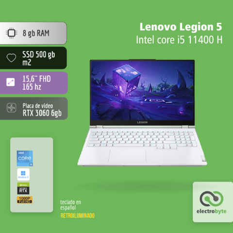 Lenovo Legion 5 - Intel Core i5 11400 H