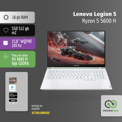 Lenovo Legion 5 - Ryzen 5 5600H