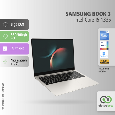 Notebook Samsung book 3 - Intel core i5 13th