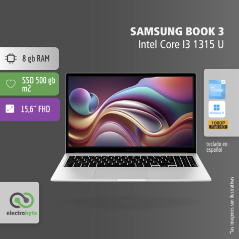 Notebook Samsung book 3 - Intel core i3 13th