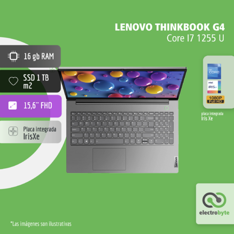 LENOVO THINKBOOK G4 - Core I7 12 TH