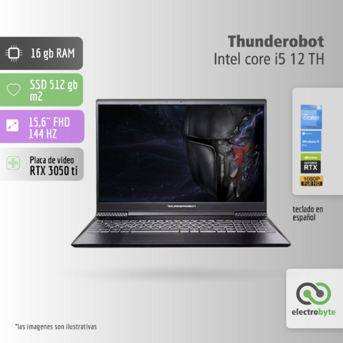 Notebook thunderobot - Intel core i5 12 TH