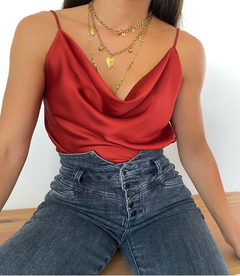 Top Seda Rojo - comprar online