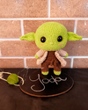 Amigurumi Chibi: Mestre Yoda [Star Wars]