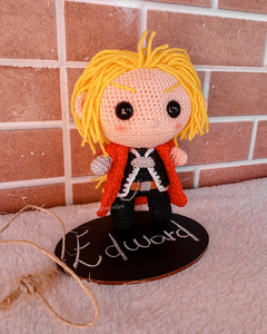 Amigurumi Chibi: Edward Elric [Fullmetal Alchemist]