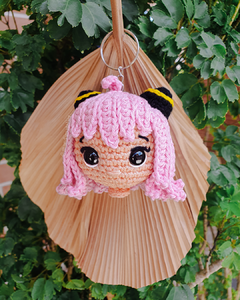 Chaveiro Amigurumi: Anya Forger [Spy x Family] - comprar online