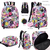 Mochila Smile Y2K estampada con logo pvc 30x42,5x15cm 17 Pulg x1u