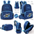 "Mochila Let´s Play Space dos cierres y llavero estampado 32x45x15cm 18"" x1u "