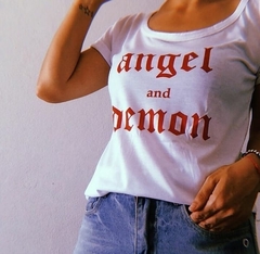 Remera Angel and Demon