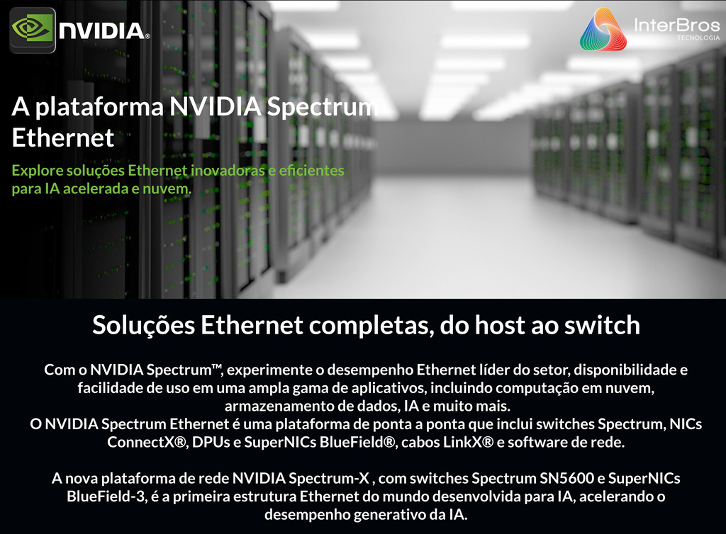 NVIDIA Mellanox ConnectX-6 Lx Ethernet SmartNIC 50Gb/s - Loja do Jangão - InterBros