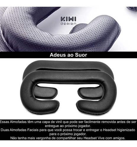 Htc Vive Vr Kiwi Design Almofada Facial Vive Series na internet