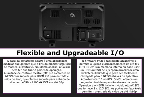 Atomos Neon 17" 4K | 10-Bit HDR Cinema Monitor-Recorder | for On-Set and In-Studio Production - Loja do Jangão - InterBros