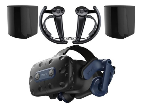 HTC VIVE Pro 2 VR Headset + VIVE Bases Stations + VALVE Index Controllers