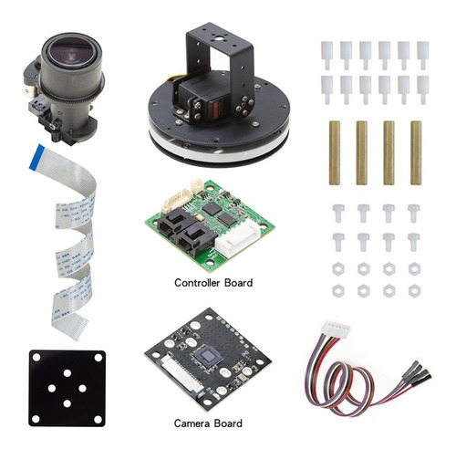 Imagen de Arducam 5MP 1080p Pan Tilt Zoom PTZ Camera | Com Base de Metal | 2 Servos Digitais | Raspberry Pi