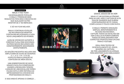 Atomos Ninja V 5" 4K HDMI Recording Monitor - buy online