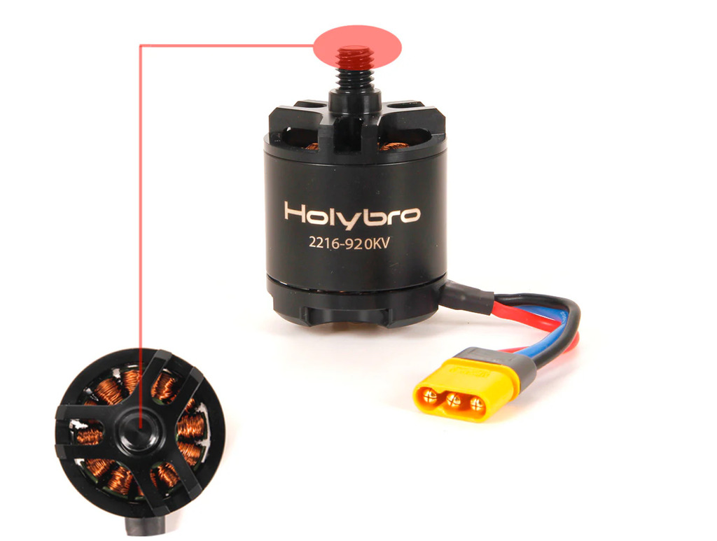 HOLYBRO Spare Parts-X500 V2 Kit Motor 2216-920KV CW , 2216-920KV CCW , 520085 , 520086