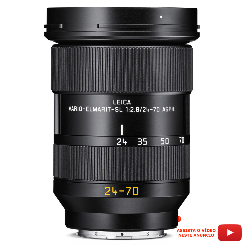 Leica SL2 Mirrorless Camera l Lentes Leica Vario-Elmarit-SL 24-70mm f/2.8 ASPH l 47.3MP Full-Frame CMOS Sensor l 4K Video Recording with Cine Mode l Maestro III Image Processor l 5.76m-Dot 0.78x-Mag. EyeRes OLED EVF l 3.2" 2.1m-Dot Touchscreen LCD l Wi-Fi e Bluetooth l 2ª geração l Feita para inspirar - comprar online