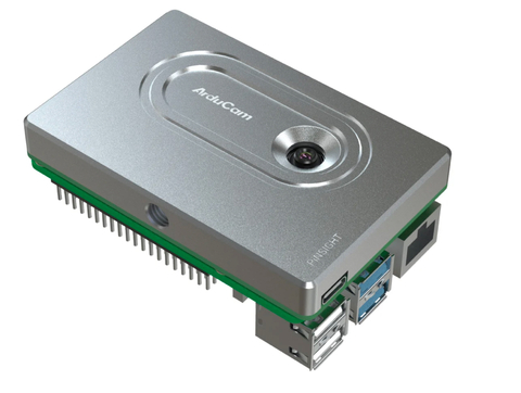 Arducam PiNSIGHT, 12MP Vision AI Mate for Raspberry Pi 5 , Luxonis OAK , B0505