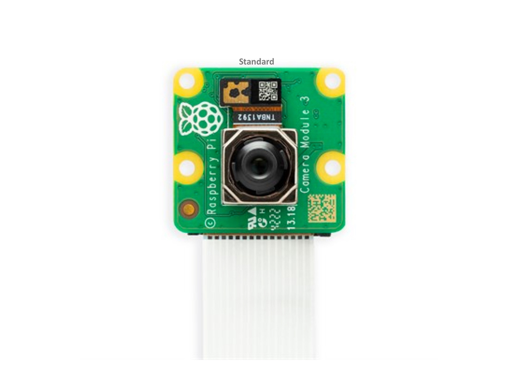 Raspberry Pi Camera Module 3 12 MP Auto Focus , Escolha: Standard , NoIR , Wide , Wide NoIR