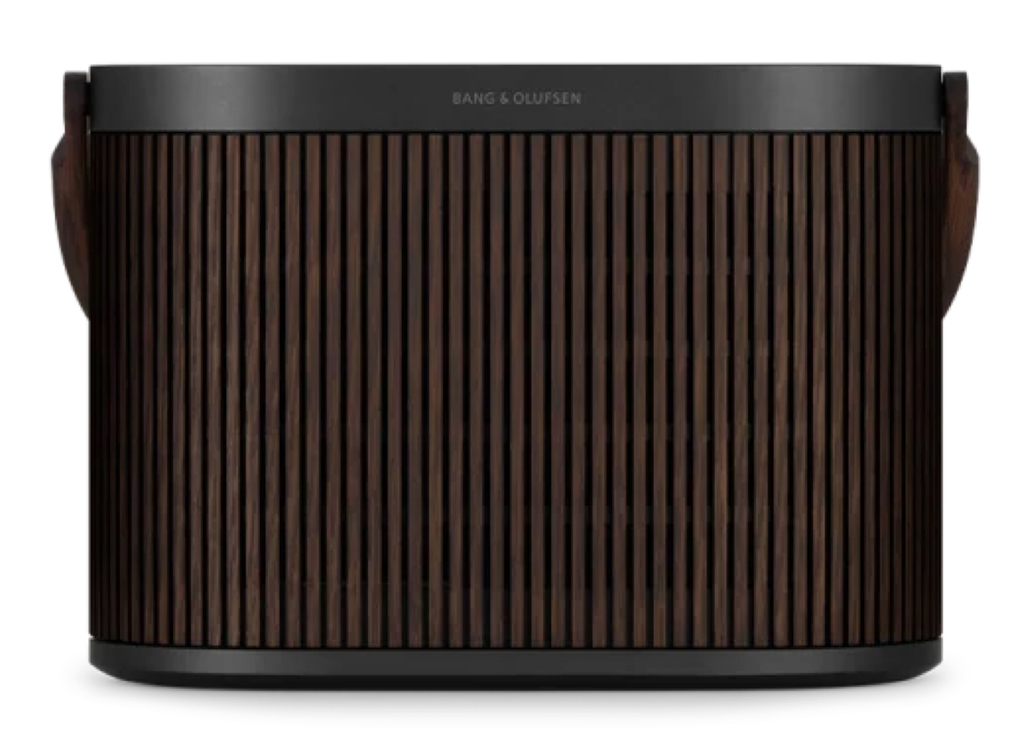 Bang & Olufsen Beosound A5 Powerful Portable Bluetooth Speaker with Wi-Fi Connection, Carry-Strap, Dark Oak