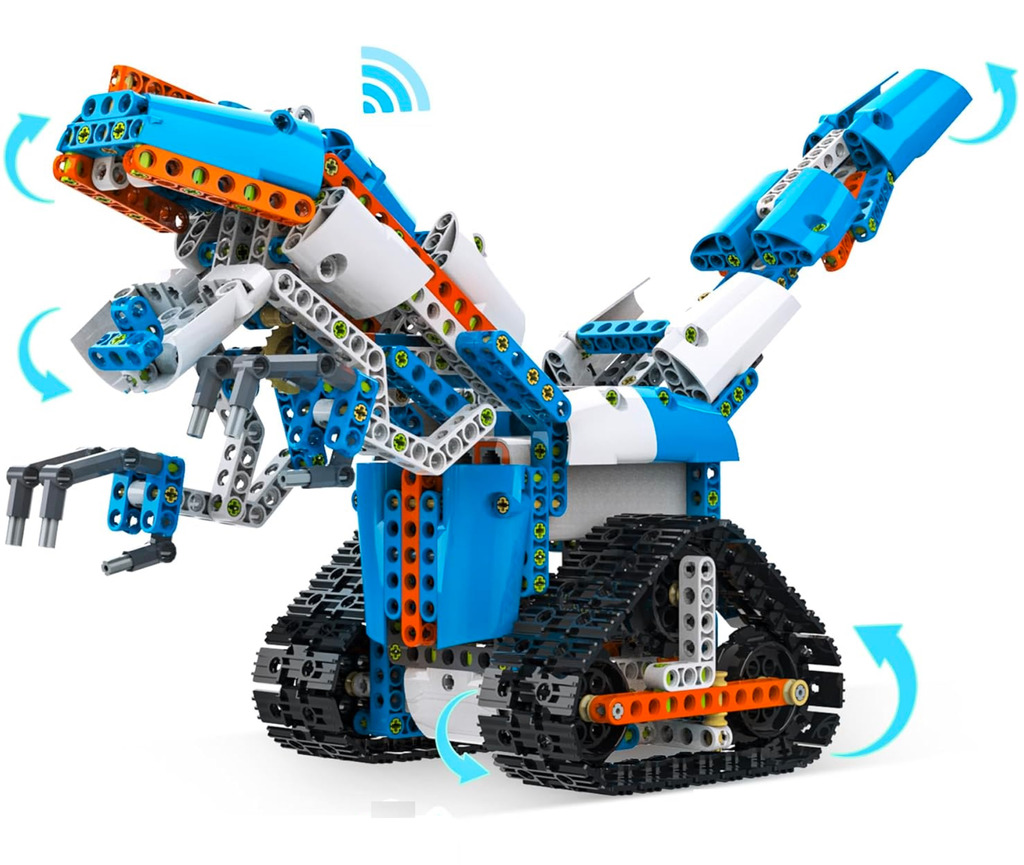 WhalesBot E7 Pro Coding Robot , Scratch Coding Support Controller , Crianças de 8 a 12 anos, STEM Toys Educação de Programação, APP 3D Model , Tutorial de Recursos e Histórias para Meninos e Meninas