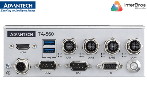 Advantech ITA-560NX Jetson Orin NX Rugged Computer Railway Certified , EN 50155 & EN 50121 Railway Power Standard - tienda online