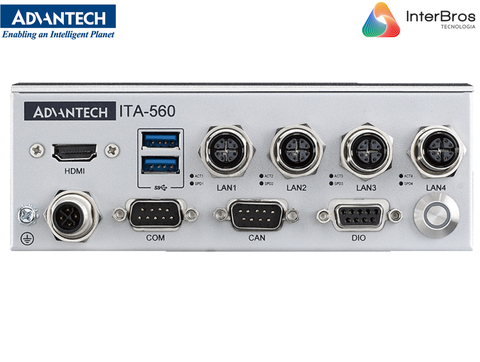 Imagen de Advantech ITA-560Nano Jetson Orin Nano Rugged Computer Railway Certified , EN 50155 & EN 50121 Railway Power Standard