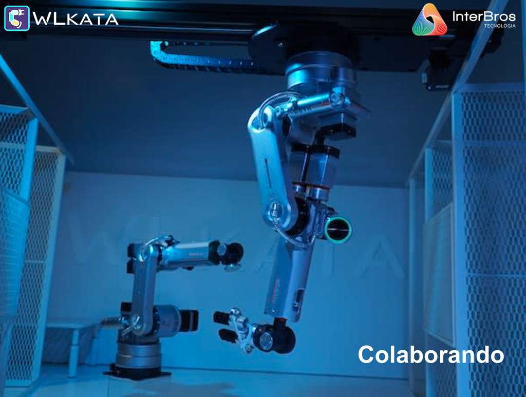 Imagem do Wlkata Robotic Arm Haro380 , Simulação de Fábrica 4.0 Inteligente & Educação AIoT , ChatGPT integrado , +5 anos