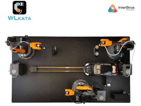 Wlkata Sliding Rail Set for Wlkata Mirobot , Simulação de Fábrica 4.0 Inteligente & Educação AIoT , +5 anos - comprar online