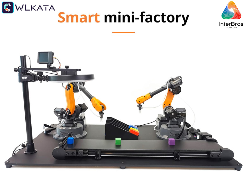 Wlkata Conveyor Belt Set for Mirobot , Correia Transportadora , Simulação de Fábrica Inteligente & Educação AIoT , +5 anos - online store