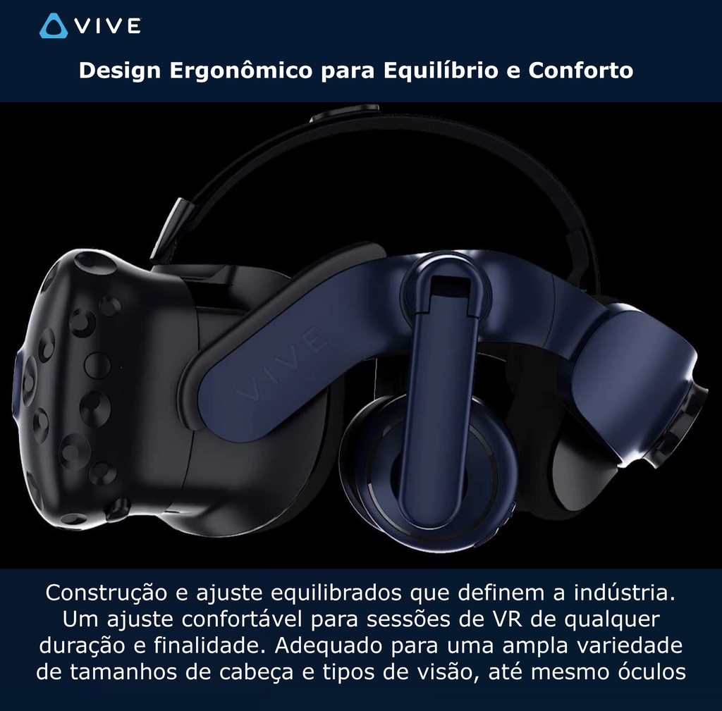 HTC VIVE Pro 2 Full Kit 99HASZ000-00 - Loja do Jangão - InterBros