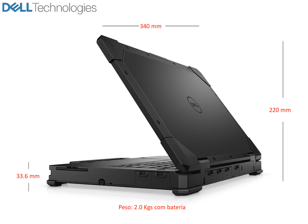 Dell Latitude 5430 Rugged Laptop Tablet, 16 GB DDR4 , 512 GB SSD - Loja do Jangão - InterBros