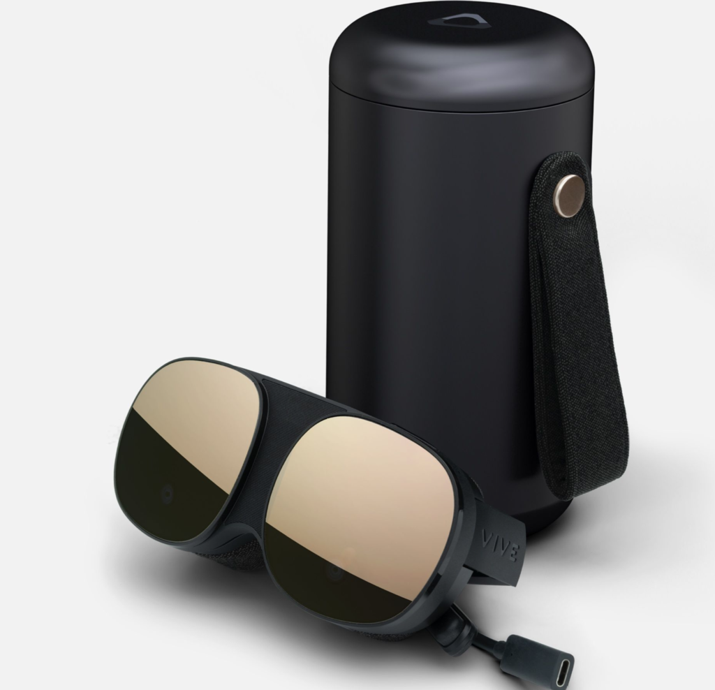 HTC VIVE FLOW CASE | Compacto e Leve A Serenidade Acontece | Os óculos VR Imersivos Feitos para o Bem-Estar e a Produtividade Consciente - Loja do Jangão - InterBros
