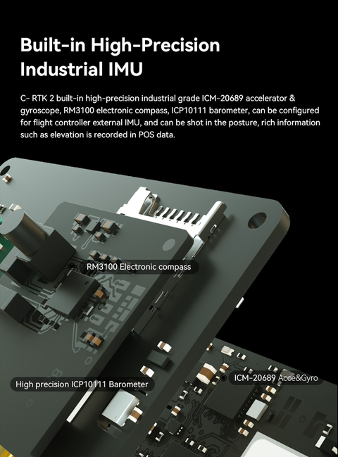 CUAV C-RTK 2 High Precision Multi-Star Multi-Frequency RTK PPK GNSS Module - tienda online