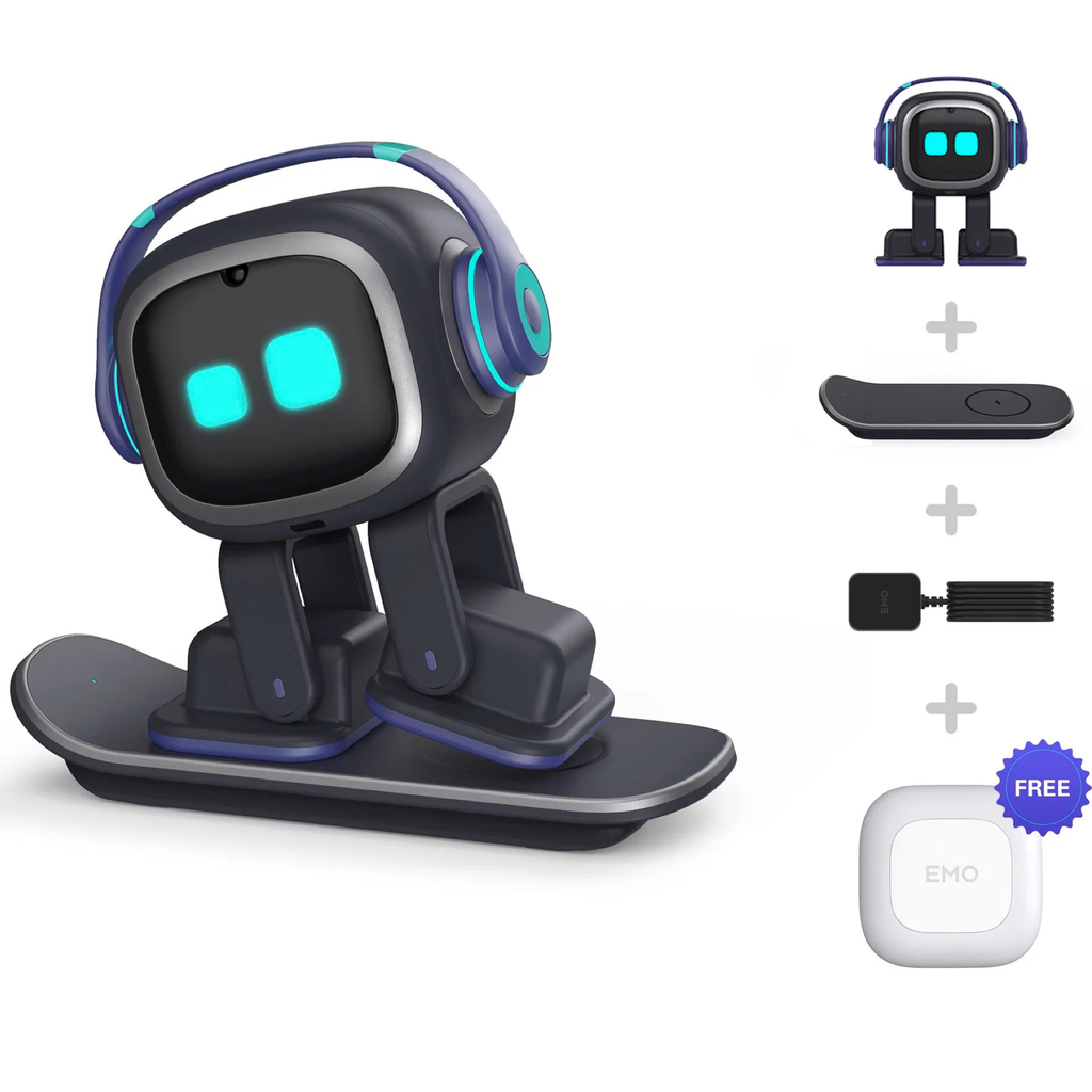 Emo True AI Pet Robot, Animal de Estimação com Inteligência Artificial, Machine Learning, Comando de Voz, Reconhecimento Facial