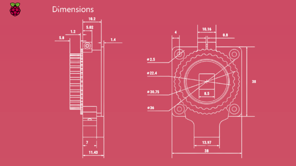 Raspberry Pi High Quality Câmera , Sensor Sony IMX477 de 12,3 megapixels , + 10 Lentes 10°- 200° on internet