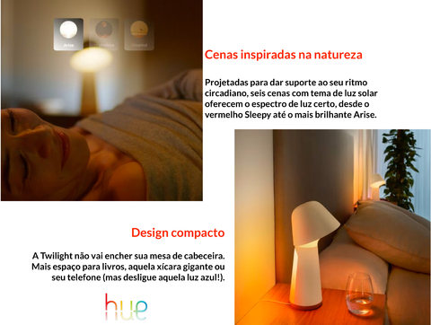 Imagem do Philips Hue White Color Ambiance Twilight