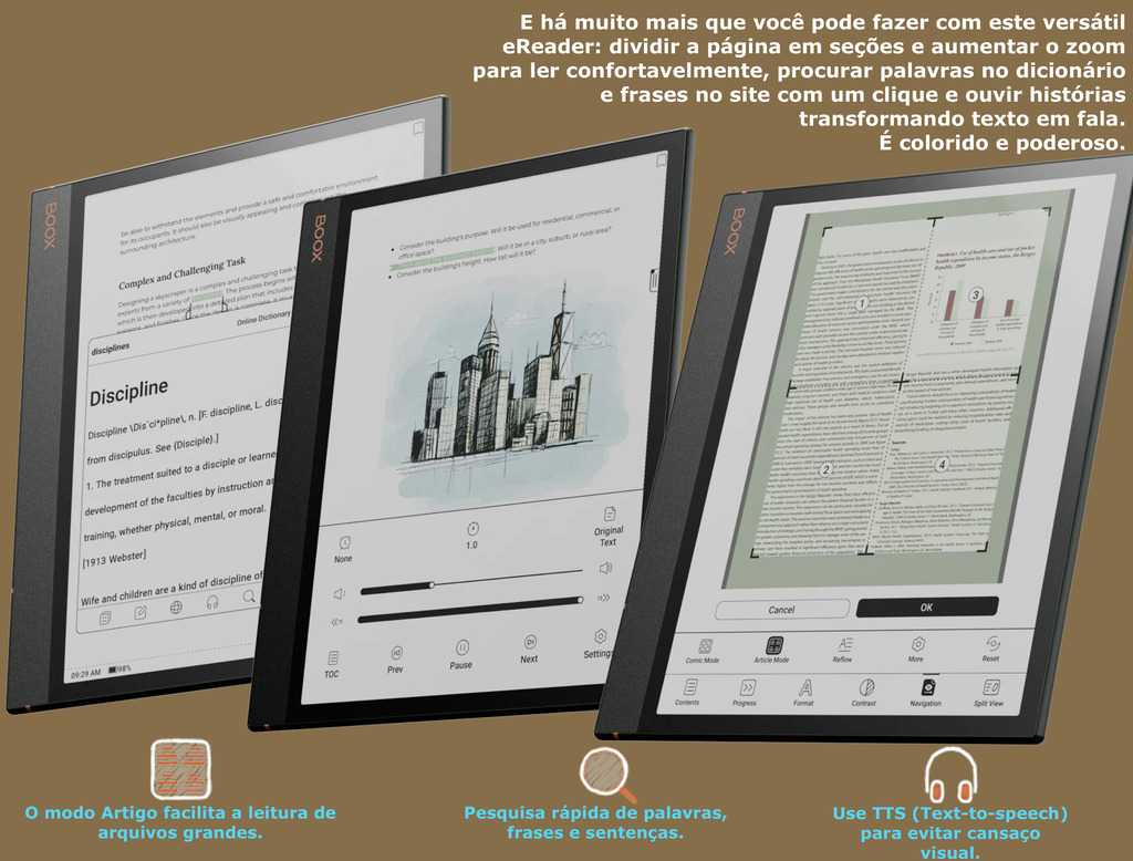 Boox 10.3" Note Air3 C Tablet , E-Ink Tablet Color, E-Notebook , eReader , ePaper - tienda online