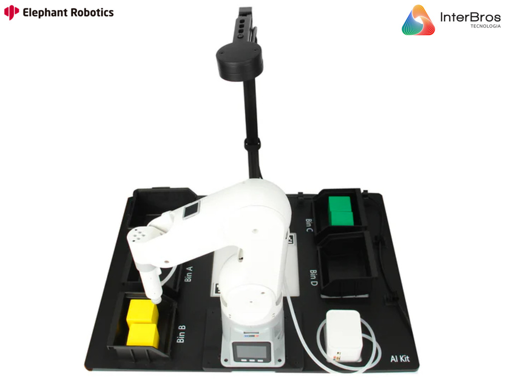 Image of Elephant Robotics Artificial Intelligence Kit 2023 For MyCobot/MyPalletizer/MechArm Robotic Arms , Educacional , Industrial , +8 anos