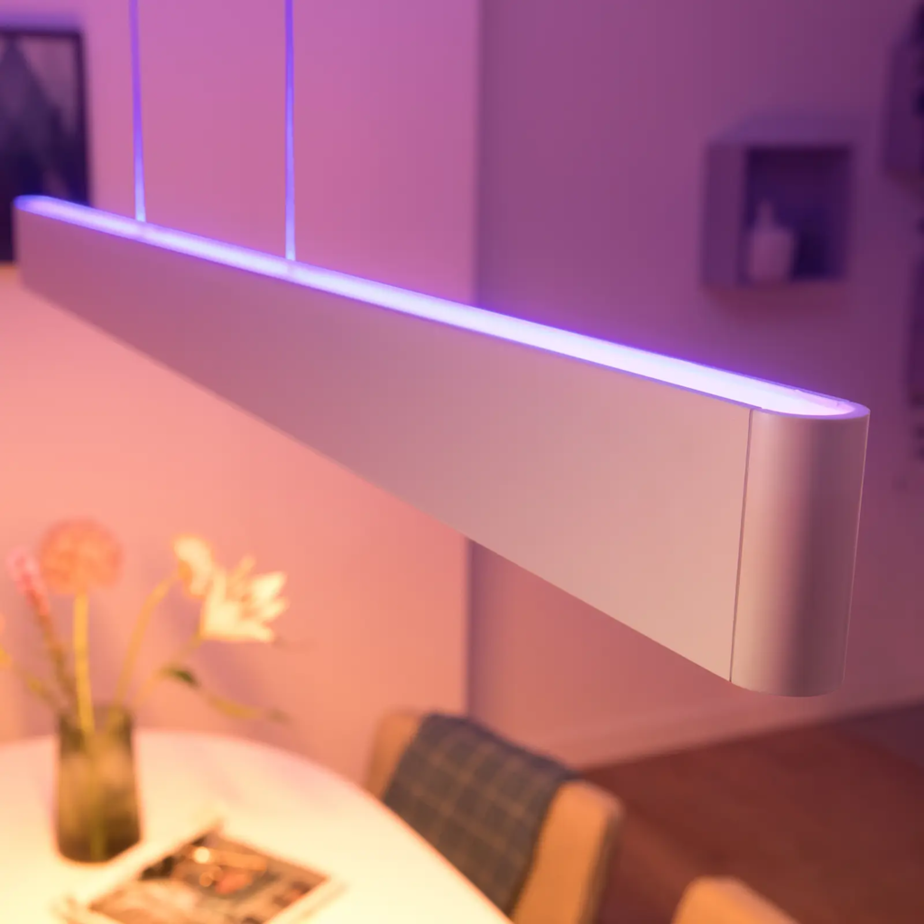 Philips Hue White & Color Ambiance Ensis Pendant Light , Luminária Pendente Inteligente , Bluetooth e WiFi