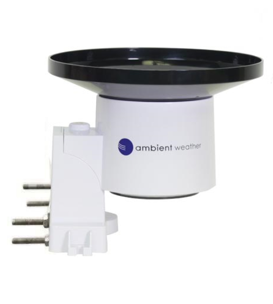 Ambient Weather WS-5000 Estação Metereológica Ultrassônica WiFi | Sensor Detector de Raios e Tempestades | Case Outdoor de Proteção para o Higrômetro | Alcance de 300 metros | Compatível com Alexa e Google | Internet Conectada - Loja do Jangão - InterBros